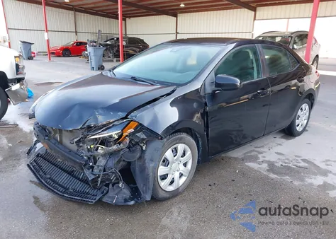 2018 Toyota Corolla Le from USA, damaged, VIN 5YFBURHE3JP853906